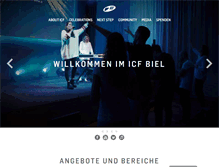 Tablet Screenshot of icf-biel.ch